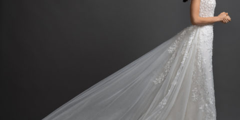 Svatební šaty pro silné a sebejisté ženy s nádechem romantiky a svádění. To je Lazaro 2019