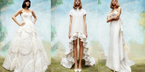 Viktor & Rolf představili surrealistickou zimní svatební kolekci 2020