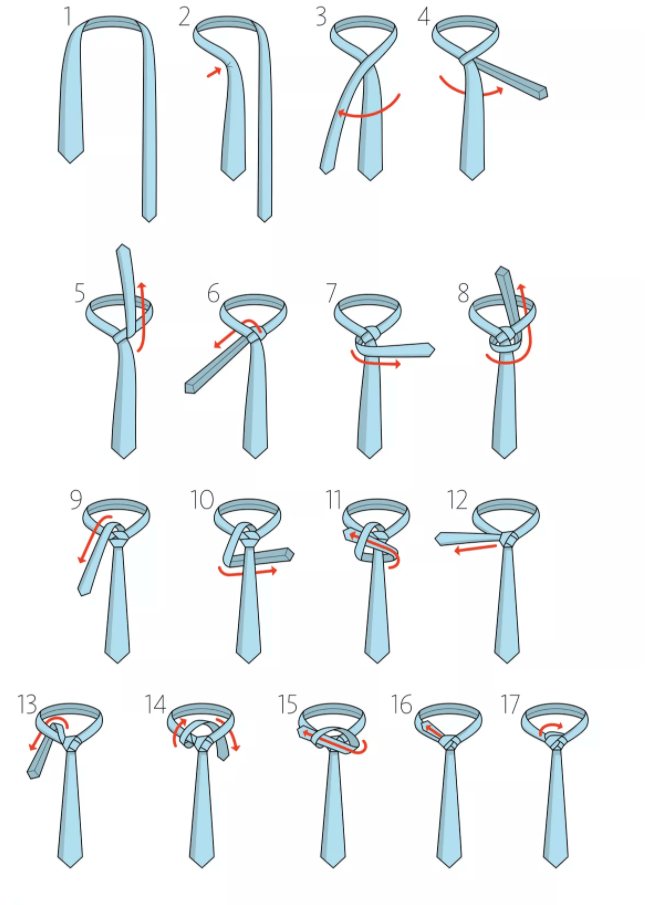 Vázání kravaty