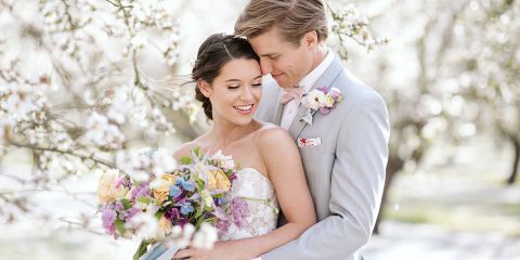 Pastelové barvy svými jemnými vibracemi rozjasní vaši svatbu