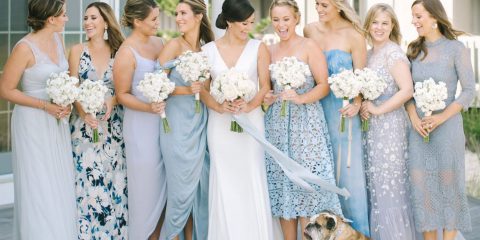 9 tipů na šaty pro družičky na jaro a léto 2021