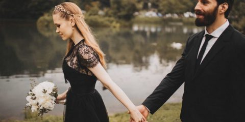 Černá barva na svatbě? My říkáme ano!