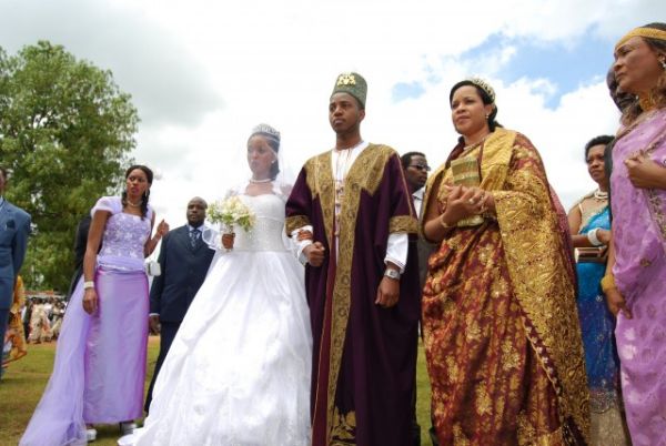 Svatba v Africe