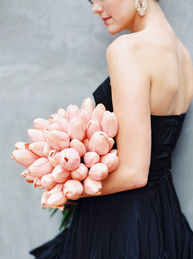 Svatební kytice z tulipánů