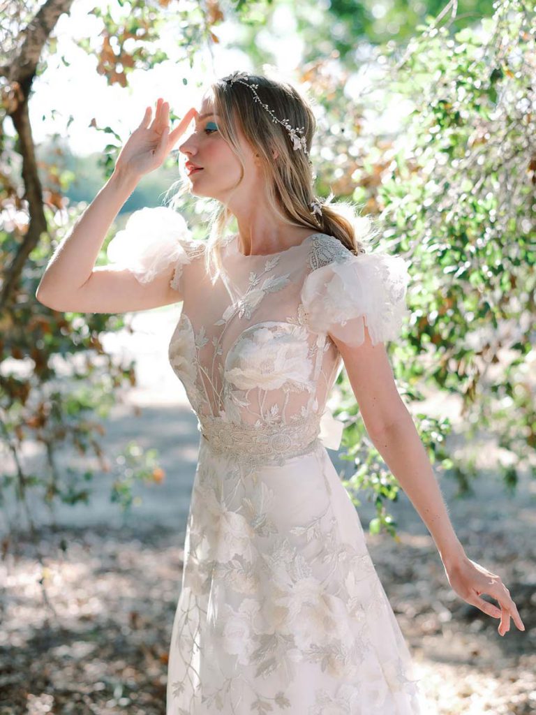 Svatební šaty Claire Pettibone jaro/léto 2022, Tři Grácie