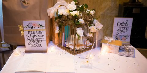Místo na svatební dary a přání. Mít či nemít?