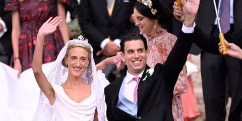 Královská svatba! Belgická princezna Maria Laura je pod čepcem