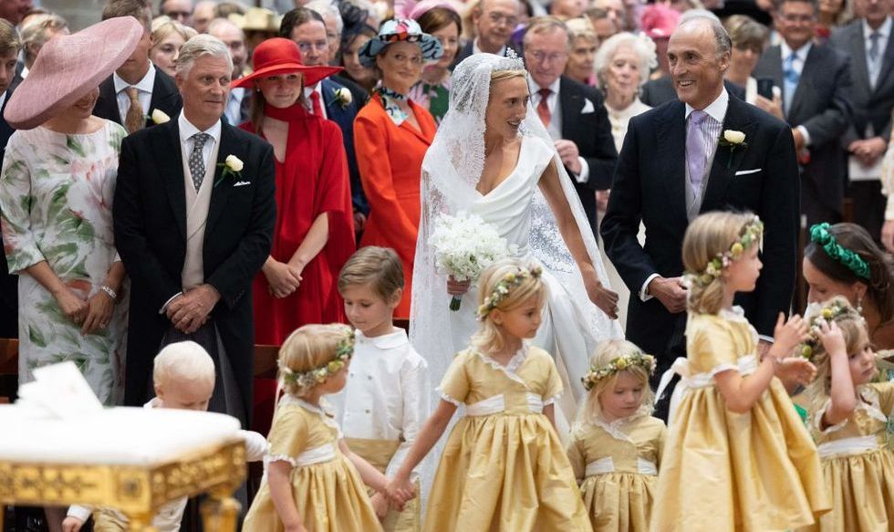 Svatba belgické princezny Marie Laury