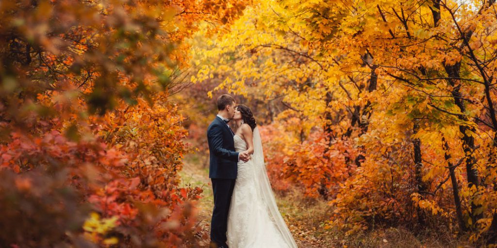 Barvy pro podzimní svatbu