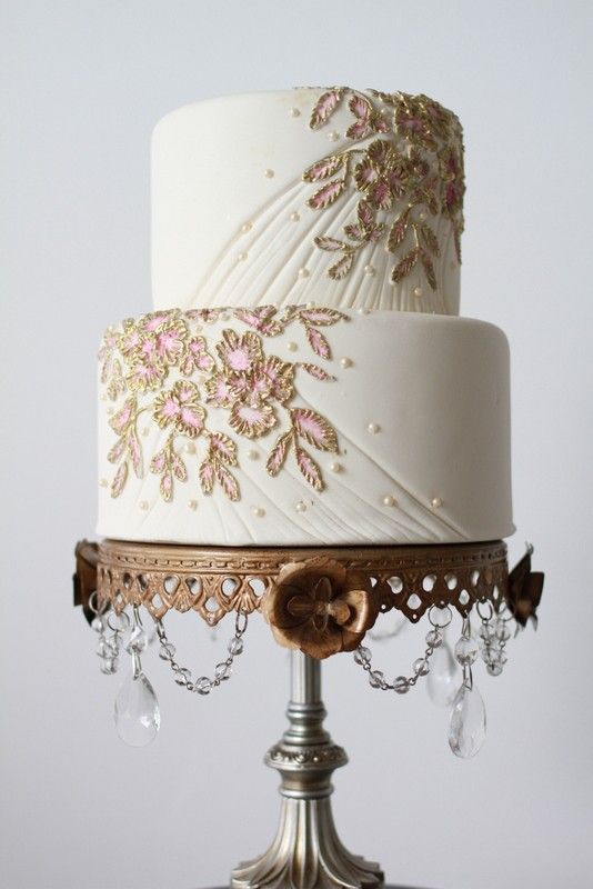Barokní svatební dort
