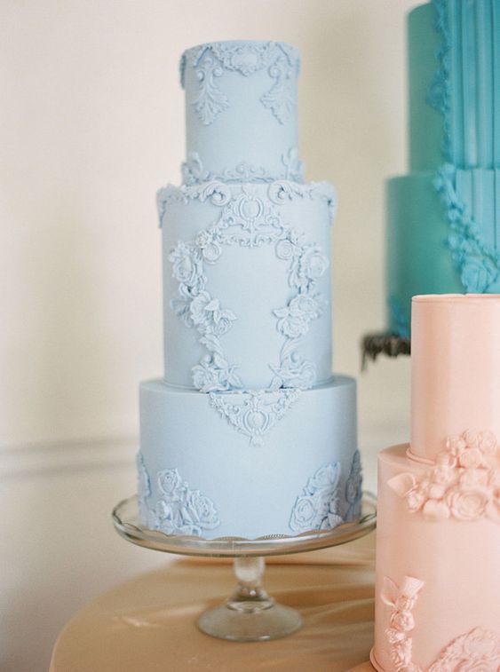 Barokní svatební dort