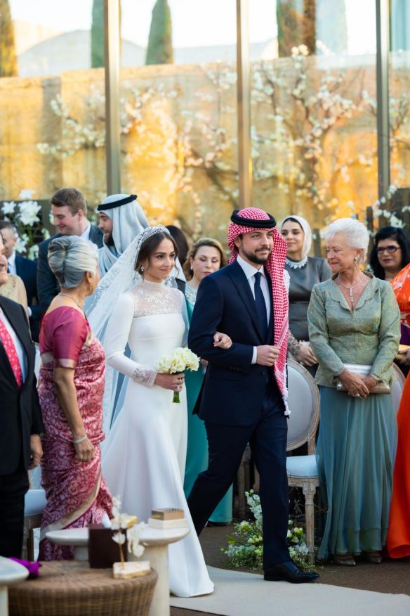 Svatba jordánské princezny Iman.