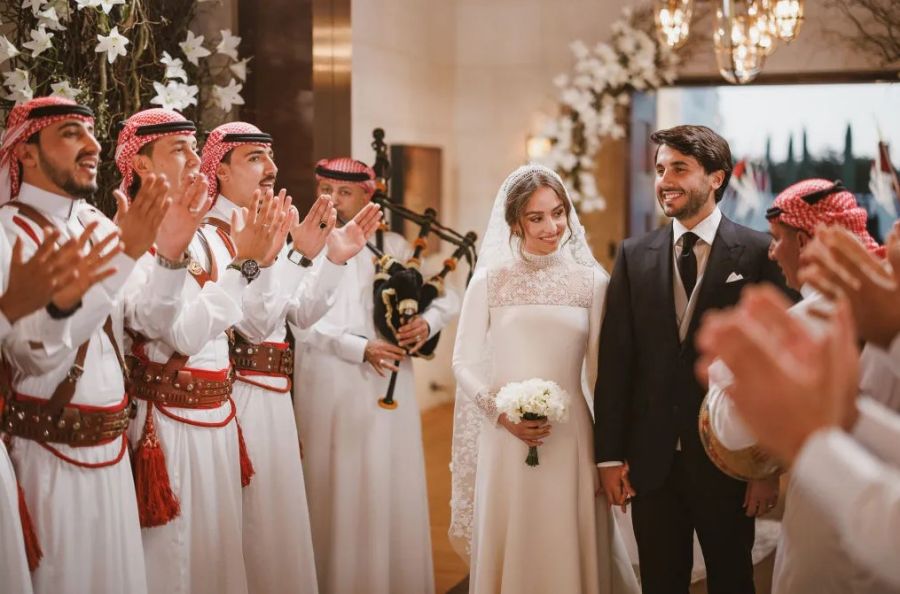 Svatba jordánské princezny Iman.