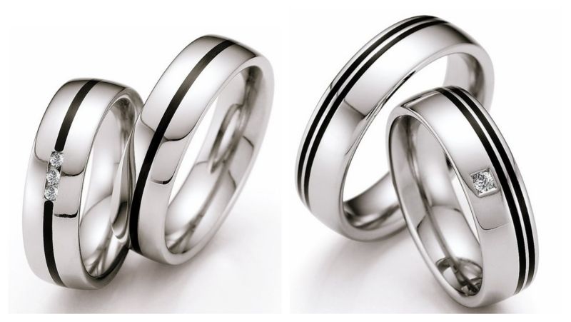 Keramické snubní prsteny