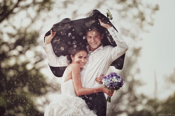 Svatba v dešti 