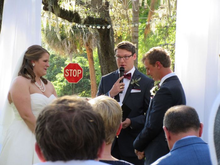 Vtipné okamžiky na svatbě