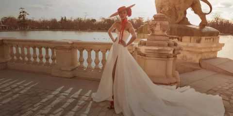 Galia Lahav jaro 2024: svatební kolekce oslavuje nespoutanou lásku ve stylu Carmen