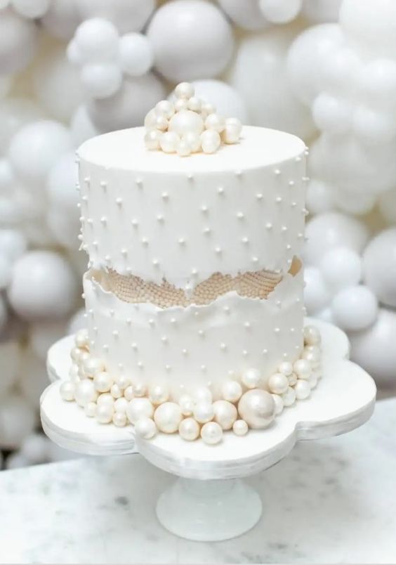 Fault line cake na svatbu