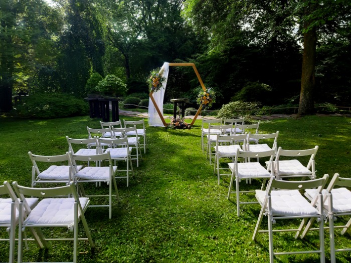 Svatba v Botanické zahradě Praha